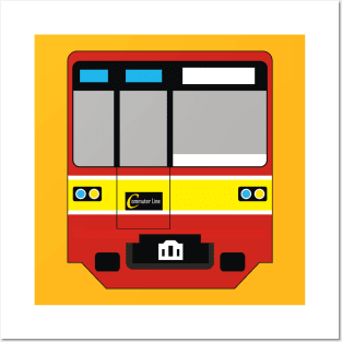 Train Metro 05 Series Jabodetabek Commuter Line Version Posters and Art